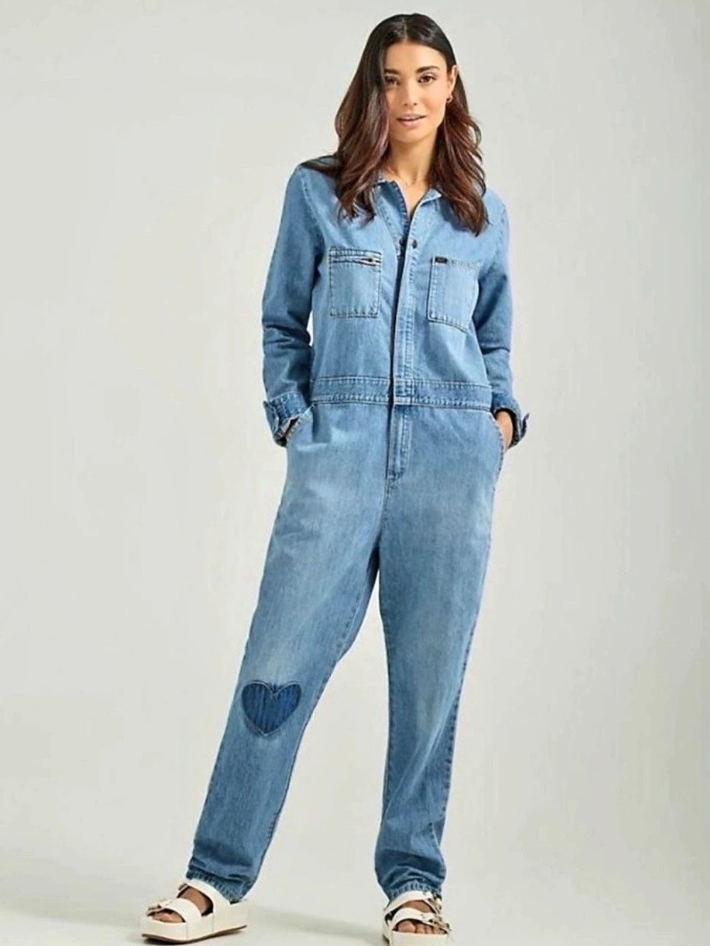 Lee for Free People Modern Vintage Union-Alls Jumpsuit